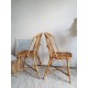 Paire de chaises en rotin vintage