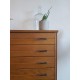 Superbe commode années 60  scandinave - 7 tiroirs