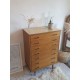 Superbe commode années 60  scandinave - 7 tiroirs