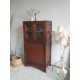 Armoire parisienne vitrée de style Art Déco