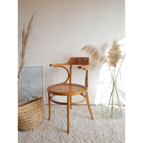 Fauteuil canné Japy Freres