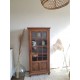 Armoire parisienne vitrée ancienne