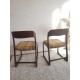 4 ou paire de chaises traîneau éditées par Baumann