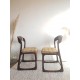 4 ou paire de chaises traîneau éditées par Baumann