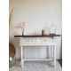 Console ancienne style shabby chic