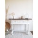 Console ancienne style shabby chic
