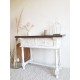 Console ancienne style shabby chic