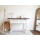 Console ancienne style shabby chic
