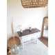 Console ancienne style shabby chic