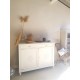 Buffet ancien blanc