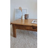 Table basse ancienne esprit table de ferme