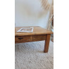 Table basse ancienne esprit table de ferme