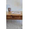 Table basse ancienne esprit table de ferme