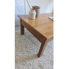 Table basse ancienne esprit table de ferme