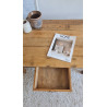 Table basse ancienne esprit table de ferme