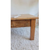 Table basse ancienne esprit table de ferme