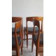 Suite de 6 chaises scandinaves DLG de N.O. Moller