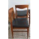 Suite de 6 chaises scandinaves DLG de N.O. Moller