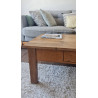 Table basse ancienne esprit table de ferme