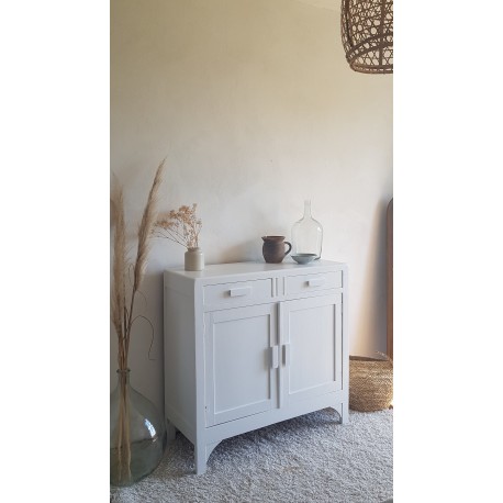 Buffet parisien ancien blanc