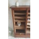 Meuble de métier - double classeurs à rideaux vintage