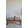 Table basse ancienne esprit table de ferme