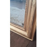 Miroir ancien avec fronton 125 x 84