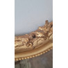 Miroir ancien avec fronton 125 x 84