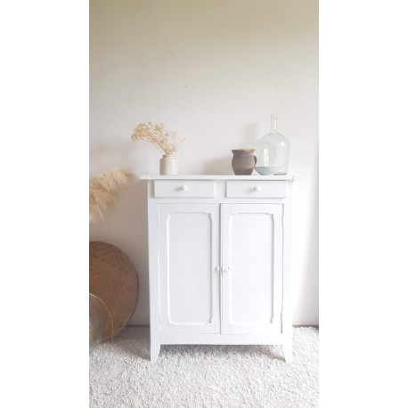 Buffet parisien ancien blanc