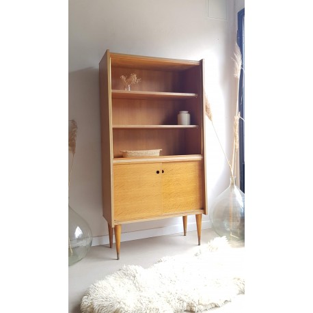 Armoire /bibliothèque années 60