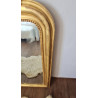 Miroir ancien avec fronton 125 x 84