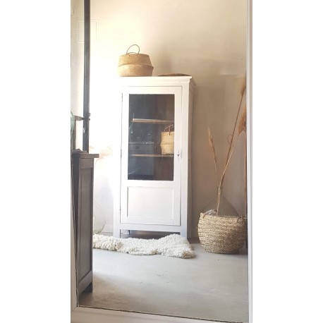 Armoire parisienne vitrée ancienne