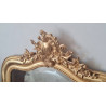 Miroir ancien avec fronton 125 x 84