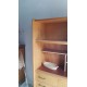 Armoire bibliothèque pieds compas années 60 esprit scandinave