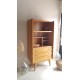 Armoire bibliothèque pieds compas années 60 esprit scandinave