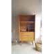 Armoire bibliothèque pieds compas années 60 esprit scandinave