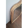 Miroir ancien avec fronton 125 x 84