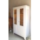 Armoire parisienne vitrée, double portes,ancienne