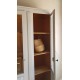 Armoire parisienne vitrée, double portes,ancienne