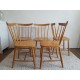 Suite de 4 ou 5 chaises scandinaves Hagafors vintage