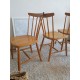 Suite de 4 ou 5 chaises scandinaves Hagafors vintage