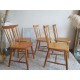 Suite de 4 ou 5 chaises scandinaves Hagafors vintage