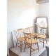 Suite de 4 ou 5 chaises scandinaves Hagafors vintage