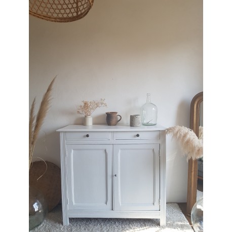 Buffet parisien ancien blanc