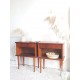 Paire de tables de chevets circa 1960