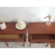 Paire de tables de chevets circa 1960