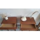 Paire de tables de chevet scandinaves circa 1960