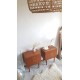 Paire de tables de chevet scandinaves circa 1960
