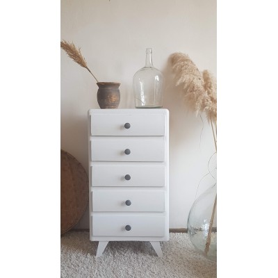 Chiffonnier commode années 50 pieds compas