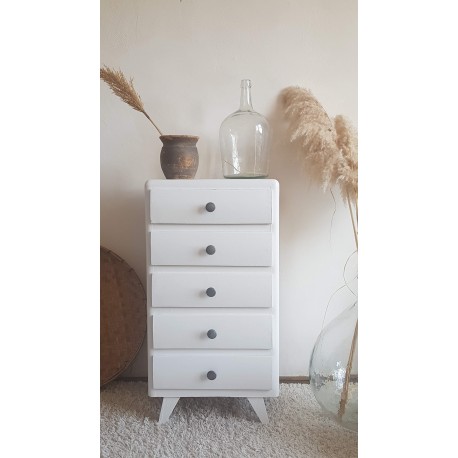 Chiffonnier commode années 50 pieds compas